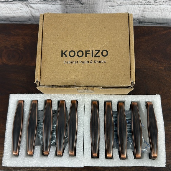 KOOFIZO 3-Inch Oil-Rubbed Bronze Arch Pull Kitchen Cabinet Dresser Bathroom NIB - Picture 4 of 8